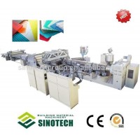 Polycarbonate sunshine sheet plastic extrusion machine